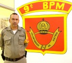 Comandante do 9º BPM tenente coronel eduardo amorim em foto de JOão Mattos Fotografia
