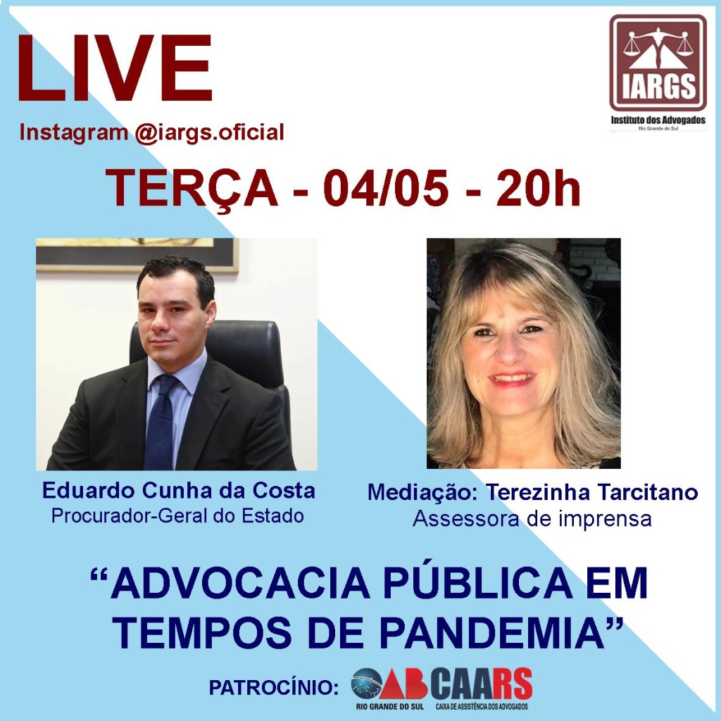 Live Procurador Eduardo Costa